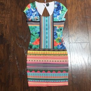 ⭐️ Printed bodycon dress